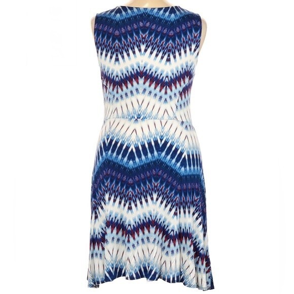 A New Approach abstract print sleeveless dress size XL - Picture 3 of 4